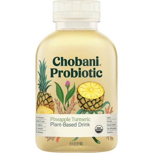 Chobani Probiotic Pineapple Turmeric Plant-based Drink