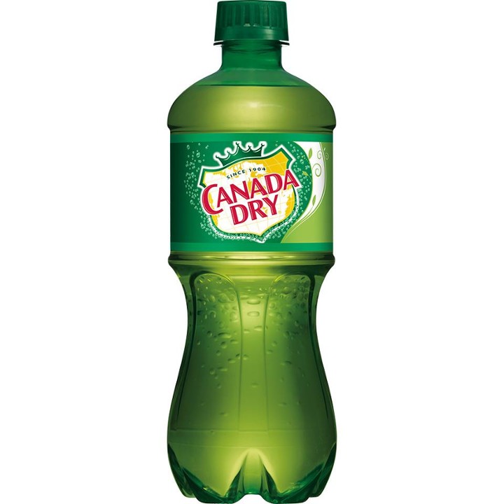 Canada Dry Ginger Ale Soda  20 Fl Oz Bottle