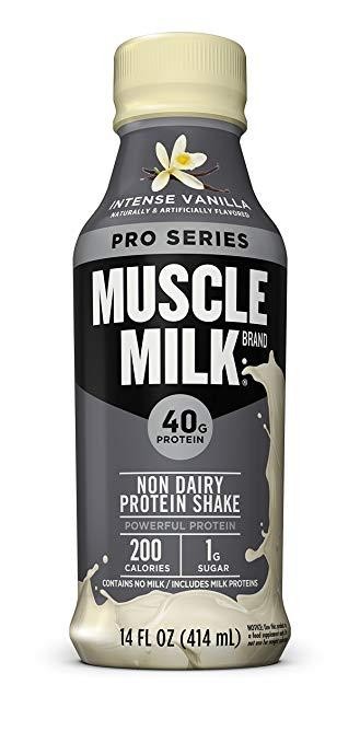 Muscle Milk Pro Advanced Nutrition Protein Shake  Intense Vanilla  14 Fl Oz  1 Count