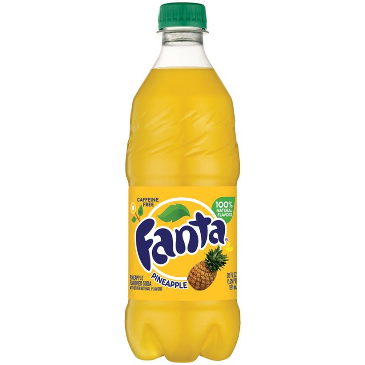 Fanta Soda Pineapple - 20.0 Oz