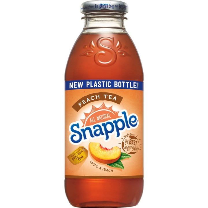 Snapple Peach Tea, 16 Oz.