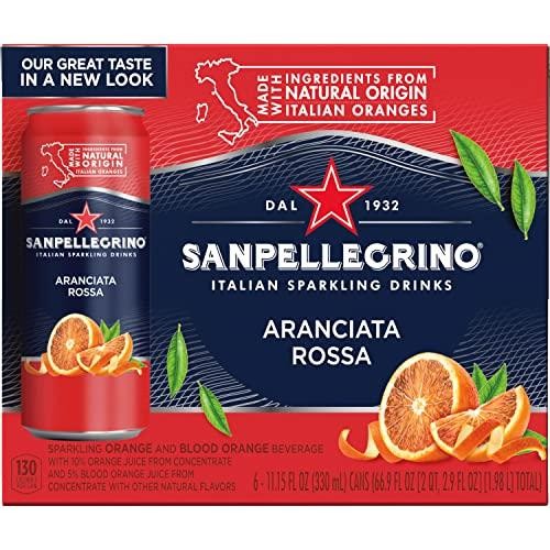 San Pellegrino - Sparkling Beverage Aranciata Rossa - Case of 4-6/11.15z