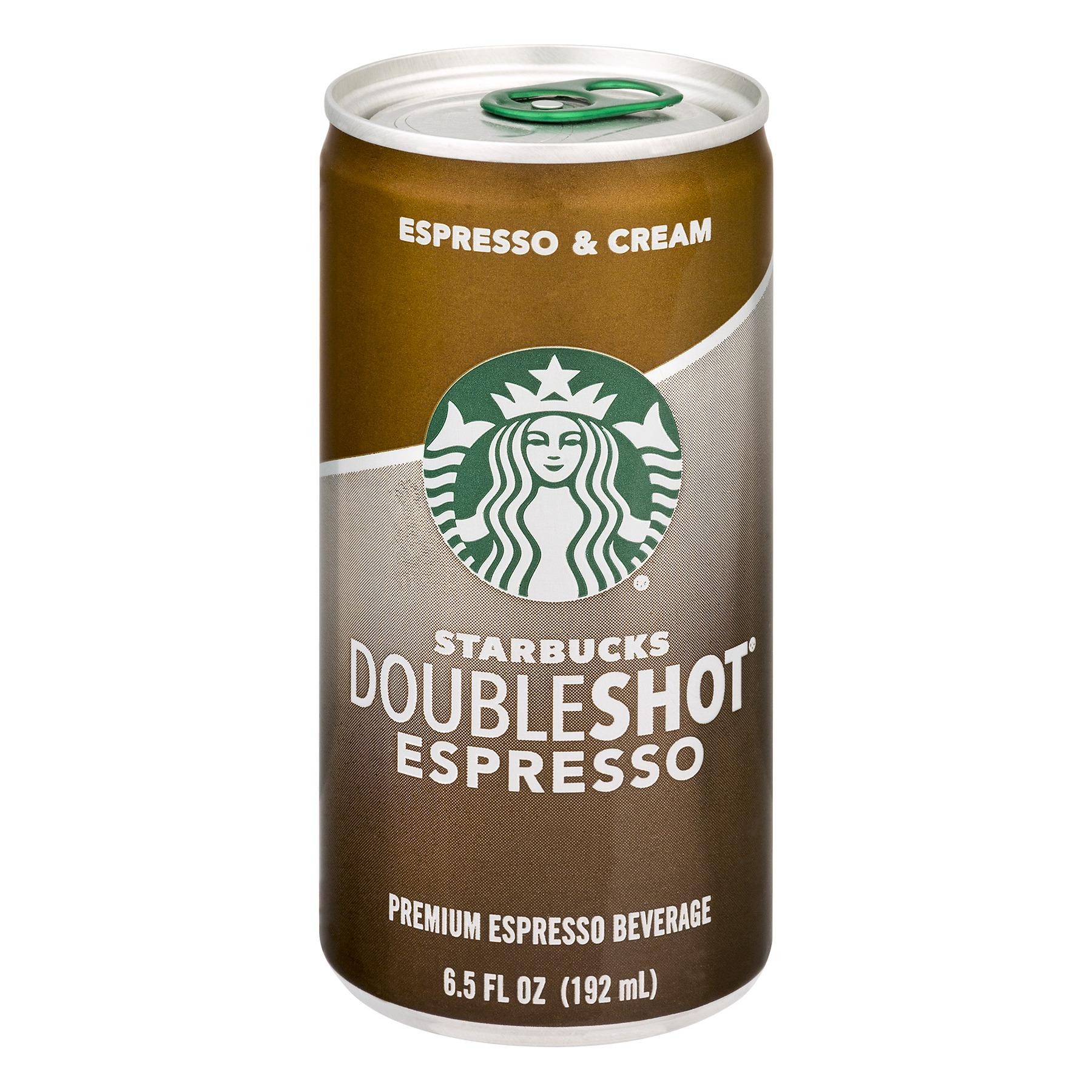 Starbucks Coffee Drink, Premium, Espresso + Cream - 6.5 Fl Oz