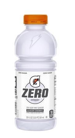 Gatorade,G Zero Glacier Cherry,20 Oz.