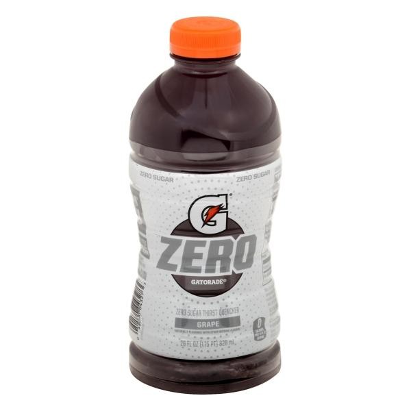 Gatorade Thirst Quencher, Zero Sugar Grape - 28.0 Oz