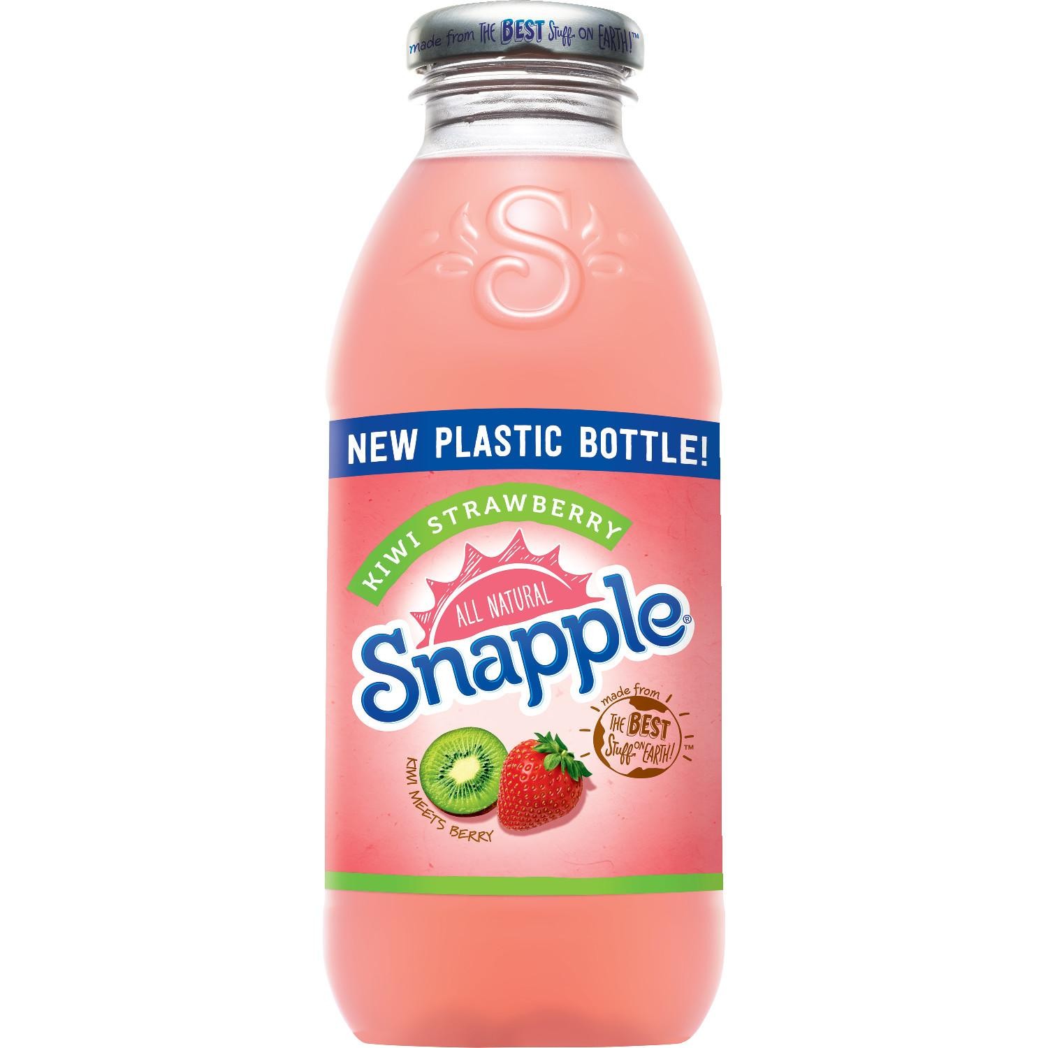 Snapple Kiwi Strawberry Juice Drink  16 Fl Oz  Bottle