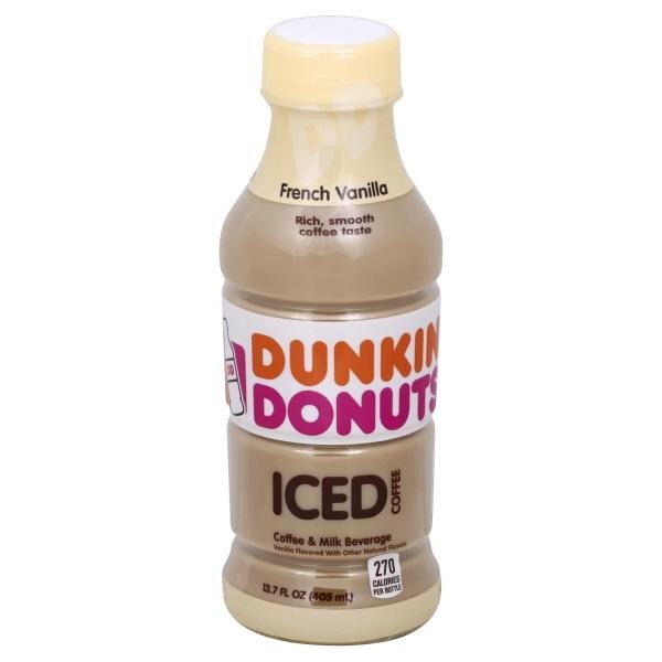 Dunkin' Iced Coffee French Vanilla French Vanilla - 13.7 Oz