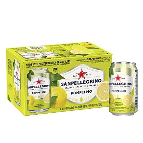 Sanpellegrino Italian Sparkling Drink, Grapefruit, 11.15 Fl Oz