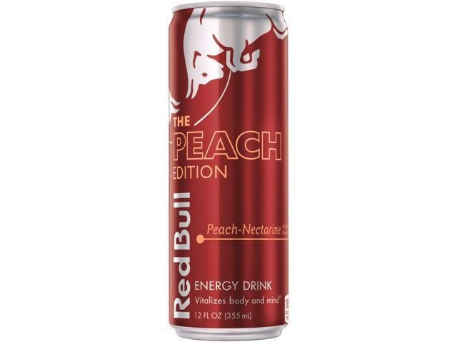 The Peach Edition Peach-Nectarine Energy Drink 12 Oz