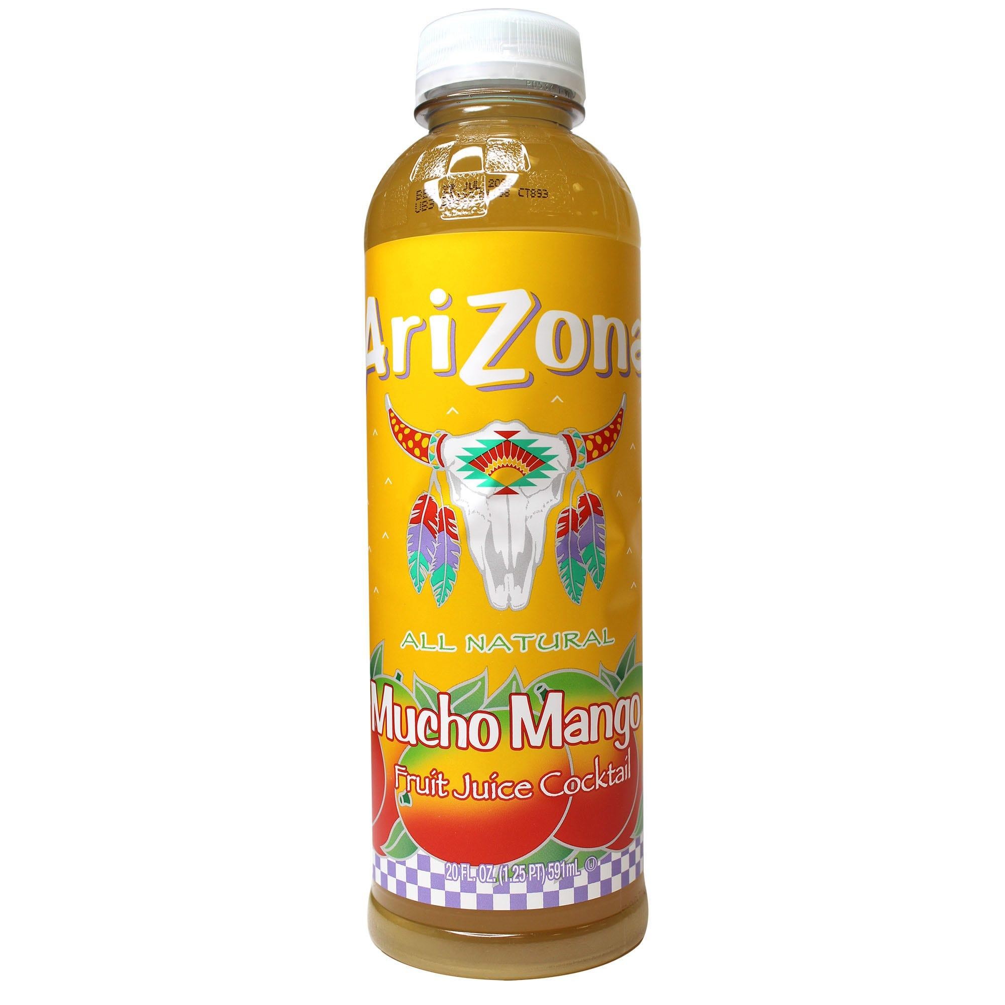 Arizona Iced Tea, Mucho Mango - 20 Oz