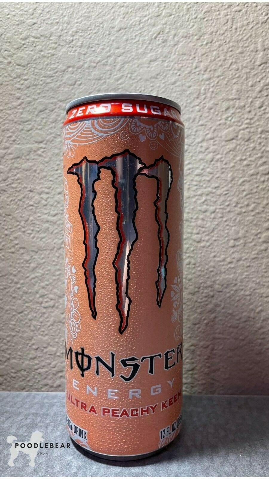 Monster Energy Drink - Ultra Peachy Keen - 12oz