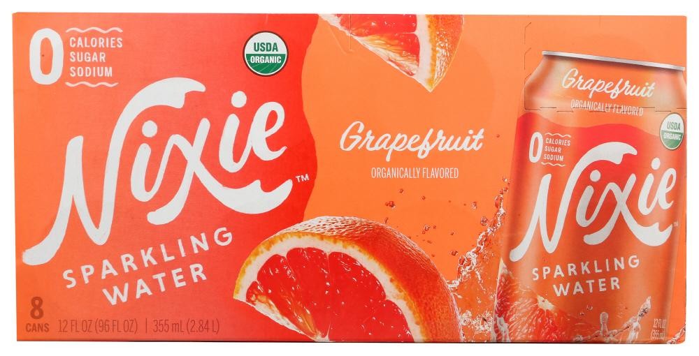 Nixie Grapefruit Sparkling Water 12oz