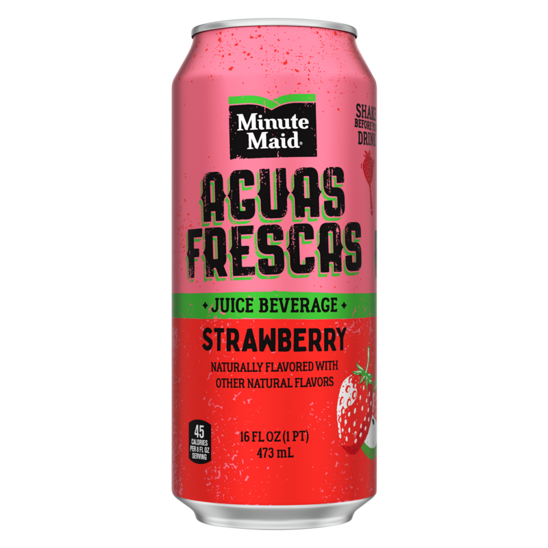 Minute Maid Aquas Frescas Strawberry 16oz