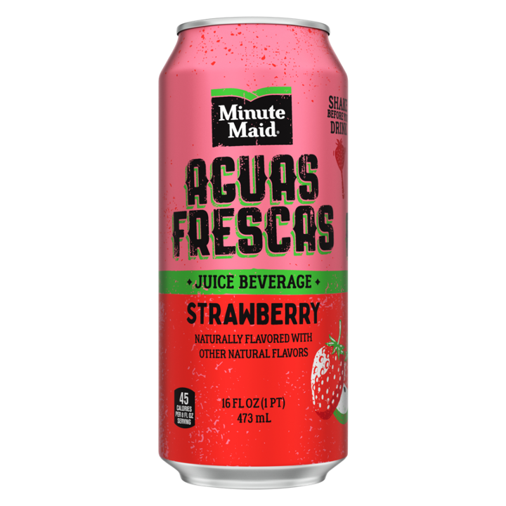 Minute Maid Aquas Frescas Strawberry 16oz
