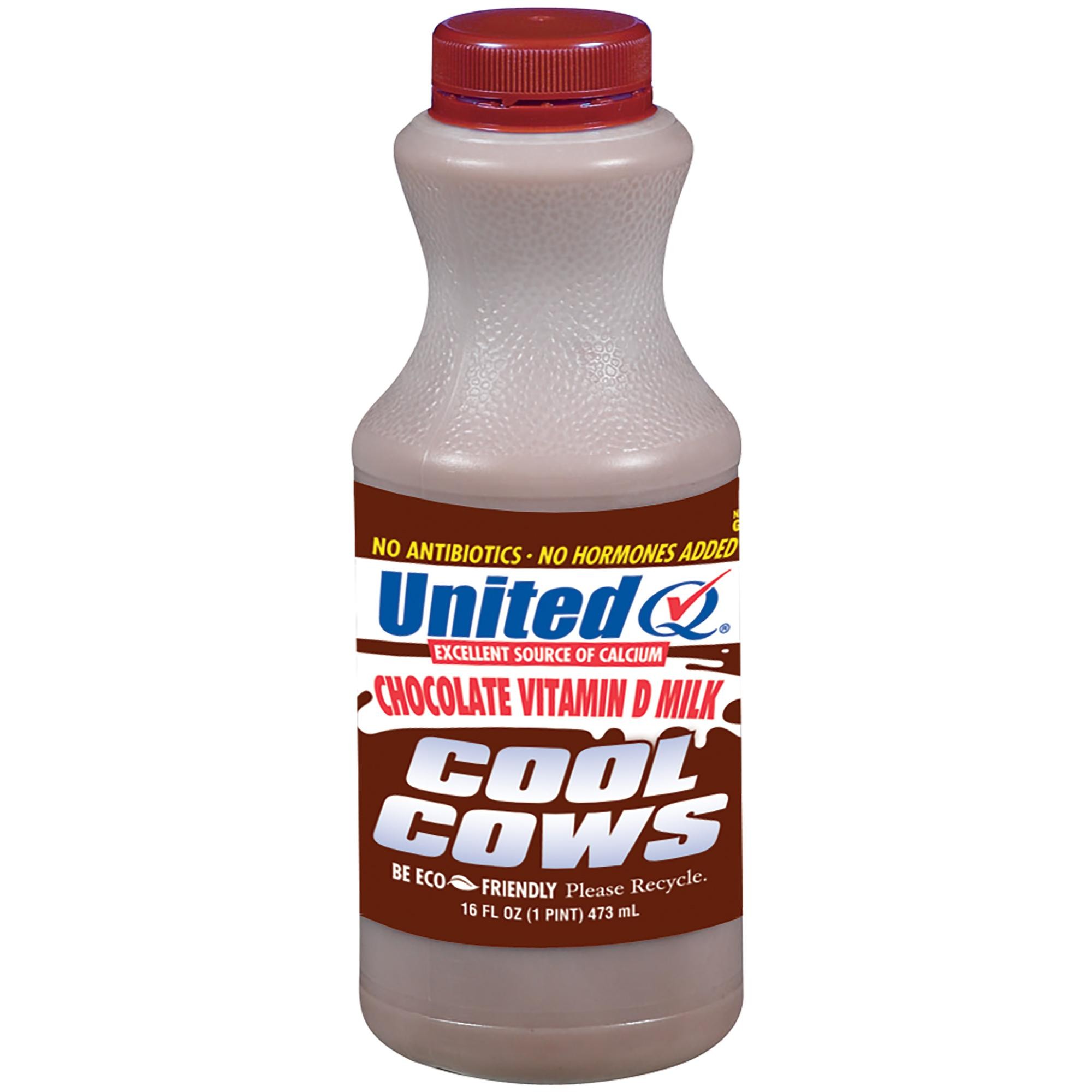 Quality Check'd United Dairy Whole Chocolate Milk, 16 Fl. Oz.