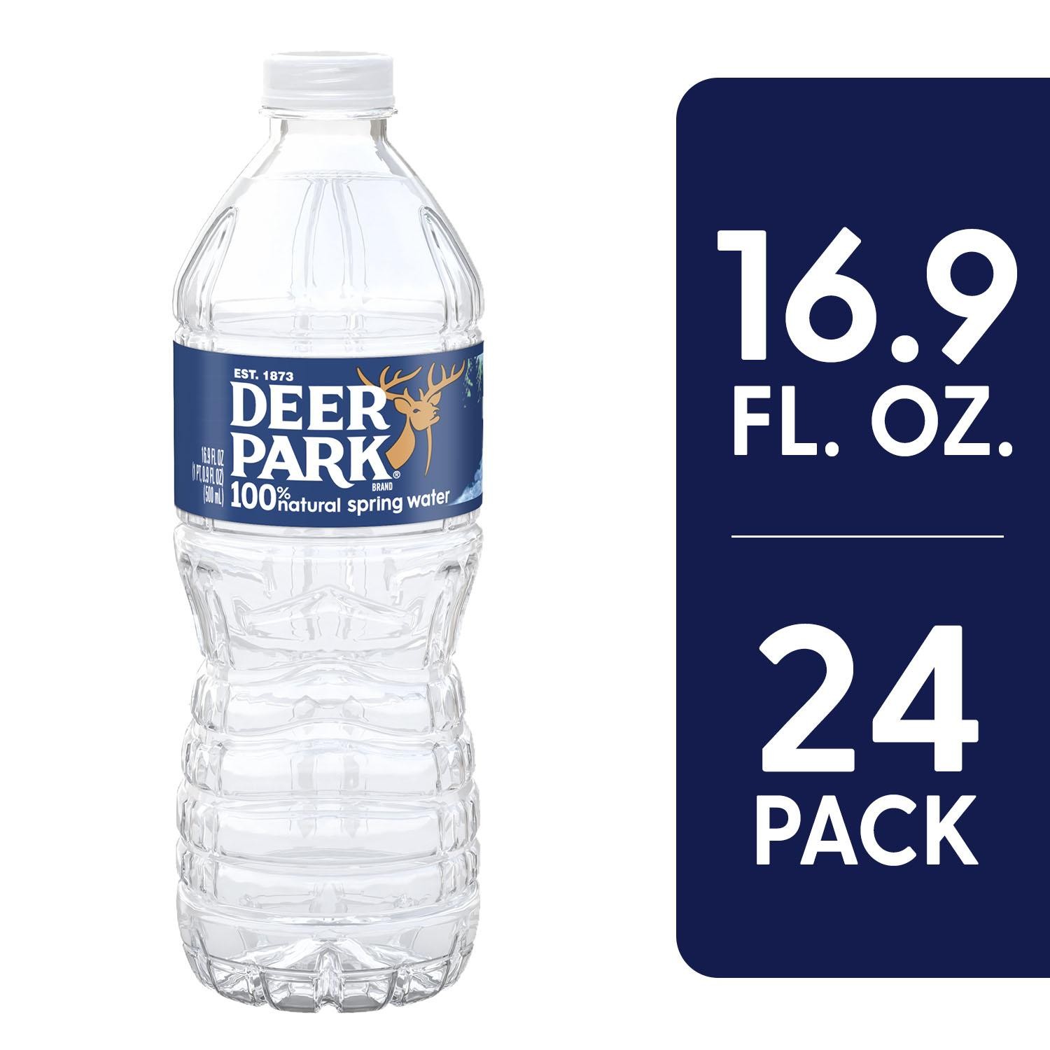 Deer Park Spring Bottled Water .5 Liter- 24-CT