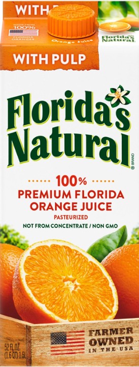 Florida's Natural, 100% Premium Florida Orange Juice Some Pulp, 59 Fl. Oz.