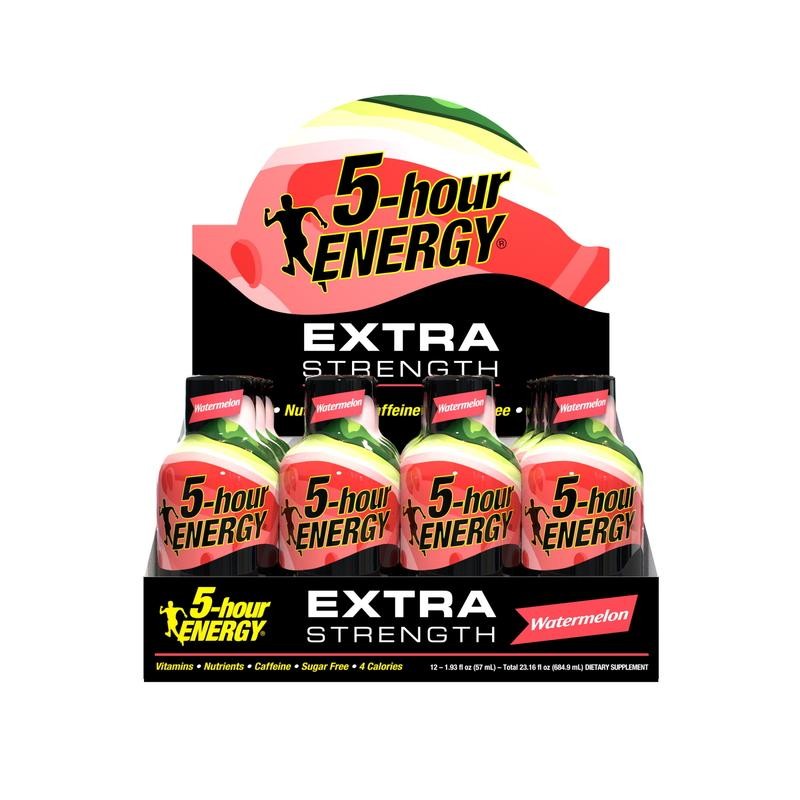5-Hour Energy Extra Strength Sugar Free Watermelon Energy Shot 1.93 oz