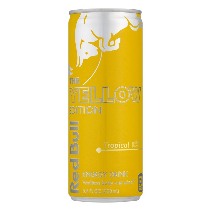Red Bull Energy Drink, Yellow Edition Tropical - 8.4 Fl Oz