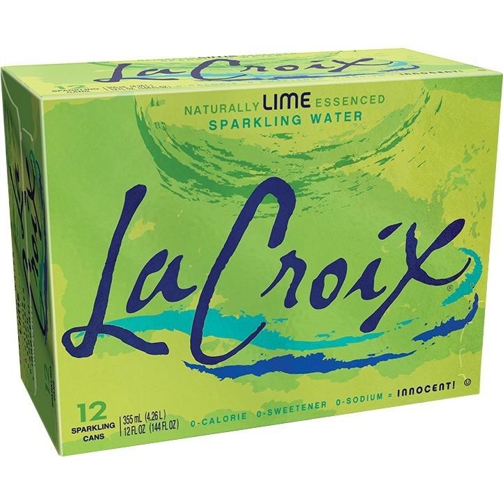 LaCroix Lime Sparkling Water 12pk/12 Fl Oz