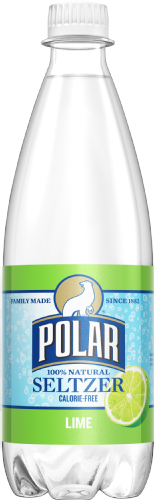 Polar Lime Seltzer Water 20oz