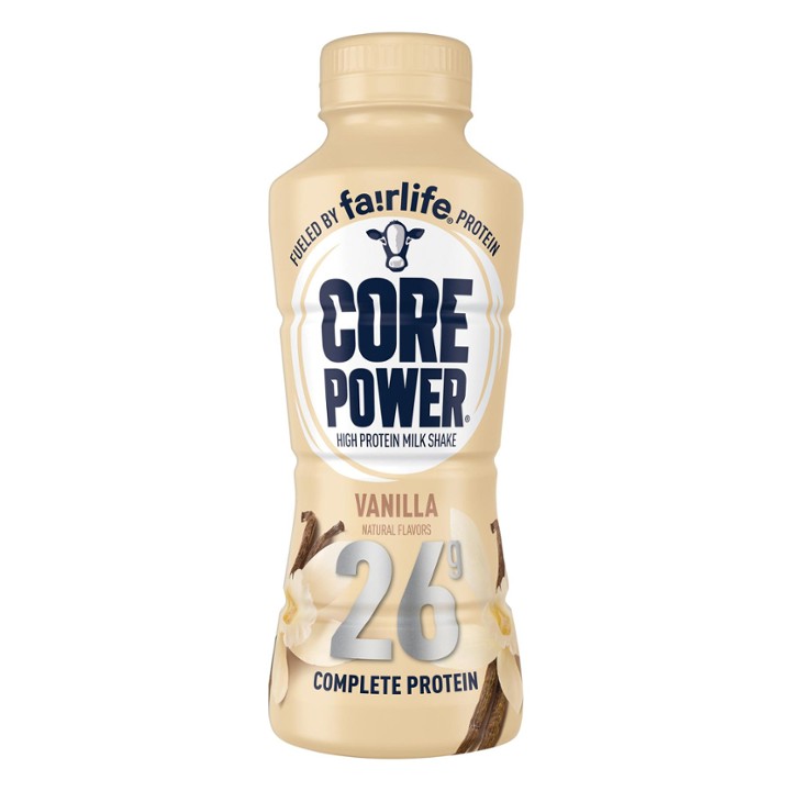 Core Power Complete Protein by Fairlife  26G Vanilla Protein Shake  14 Fl Oz