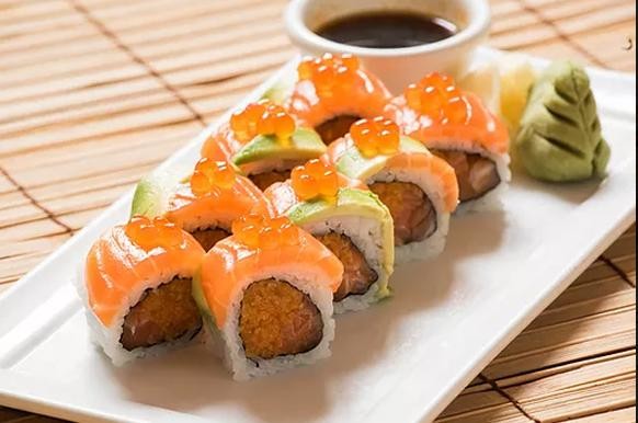 Double Salmon Roll