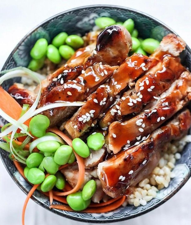 Organic Chicken Teriyaki Bowl