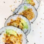 Crunchy Onion with Avocado Maki