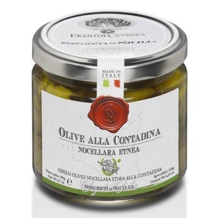 Cutrera Olives Alla Contadina - Green Olives with Herbs