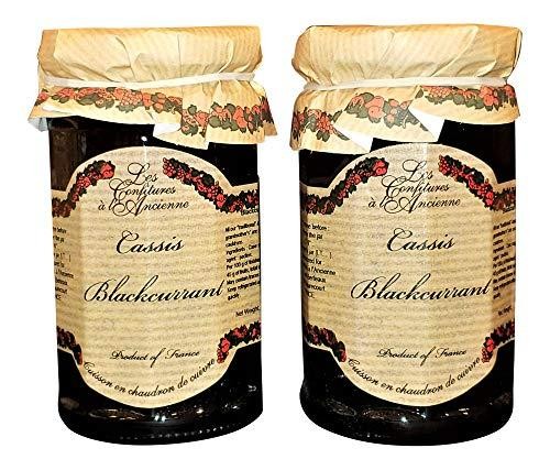 Les Confitures à La Ancienne - Cassis (Blackcurrant) French Preserves/Jam, 9.5 Oz