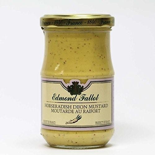 Fallot Imported Horseradish Dijon Mustard 9 Oz (3 Pack)