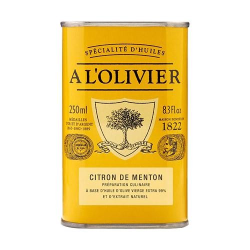 Extra Virgin Olive Oil Infused with Lemon by a L'Olivier (8.3 Ounce)