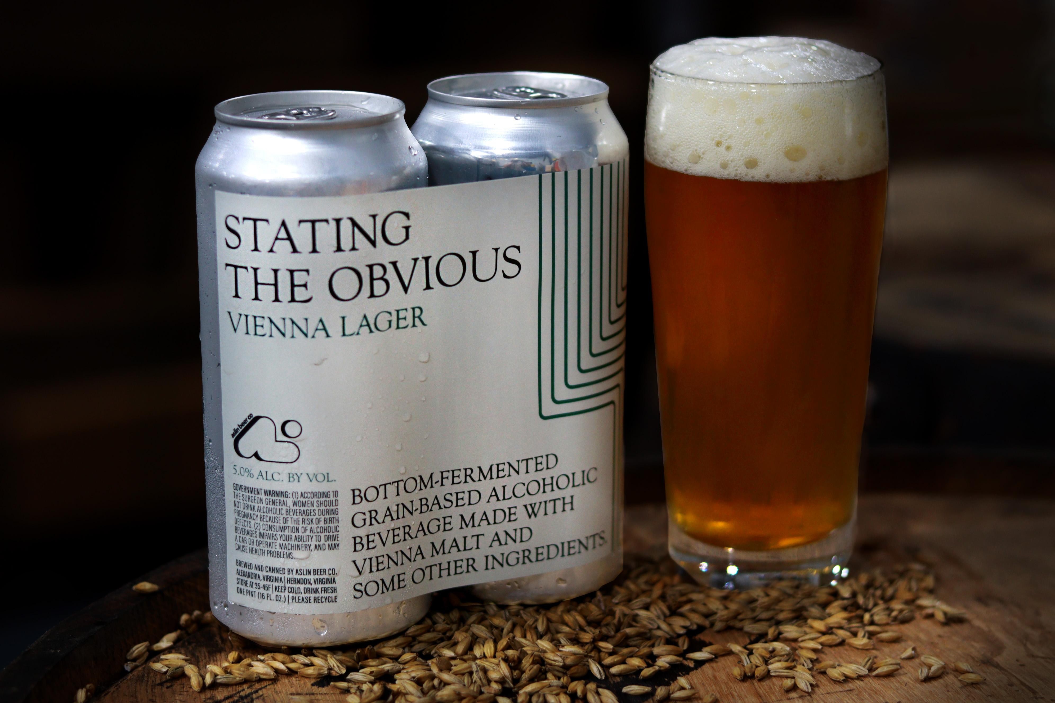 Stating the Obvious • VIENNA LAGER • 6pk