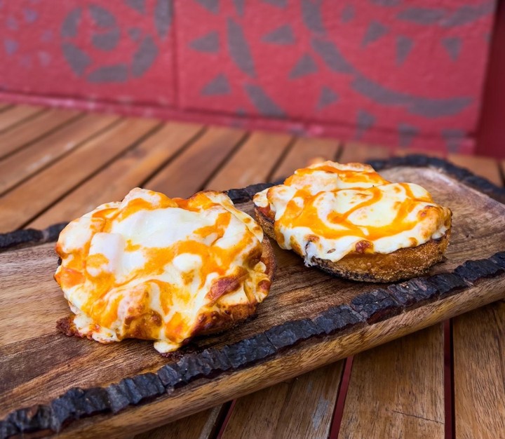 Buffalo Chicken Pizza Bagel