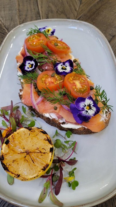 Smoked Salmon Toast