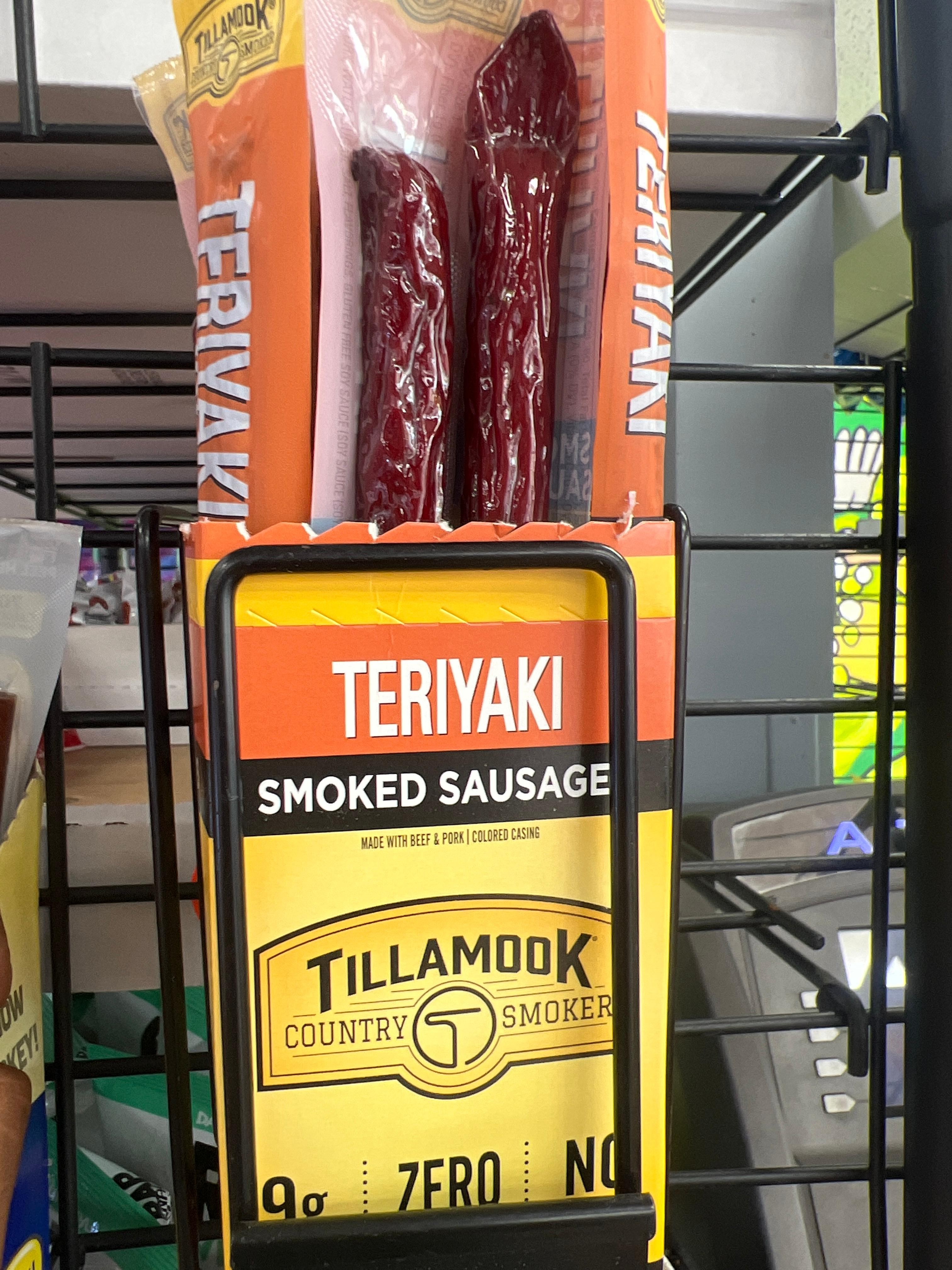 TillaMook Teriyaki Smoked Sausages