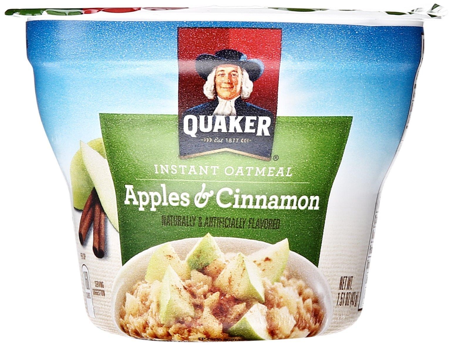 Quaker Oatmeal, Maple Brown Sugar, 1.69 Oz., 24/Carton (QUA31971)