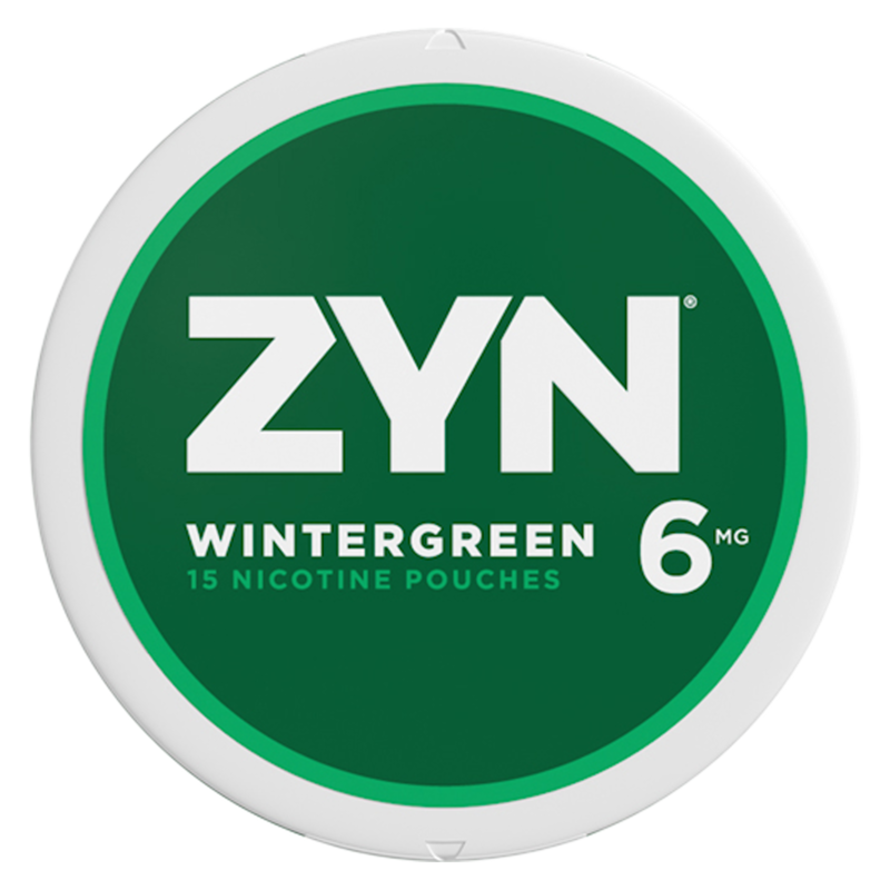ZYN Nicotine Pouches Wintergreen 6mg Tin