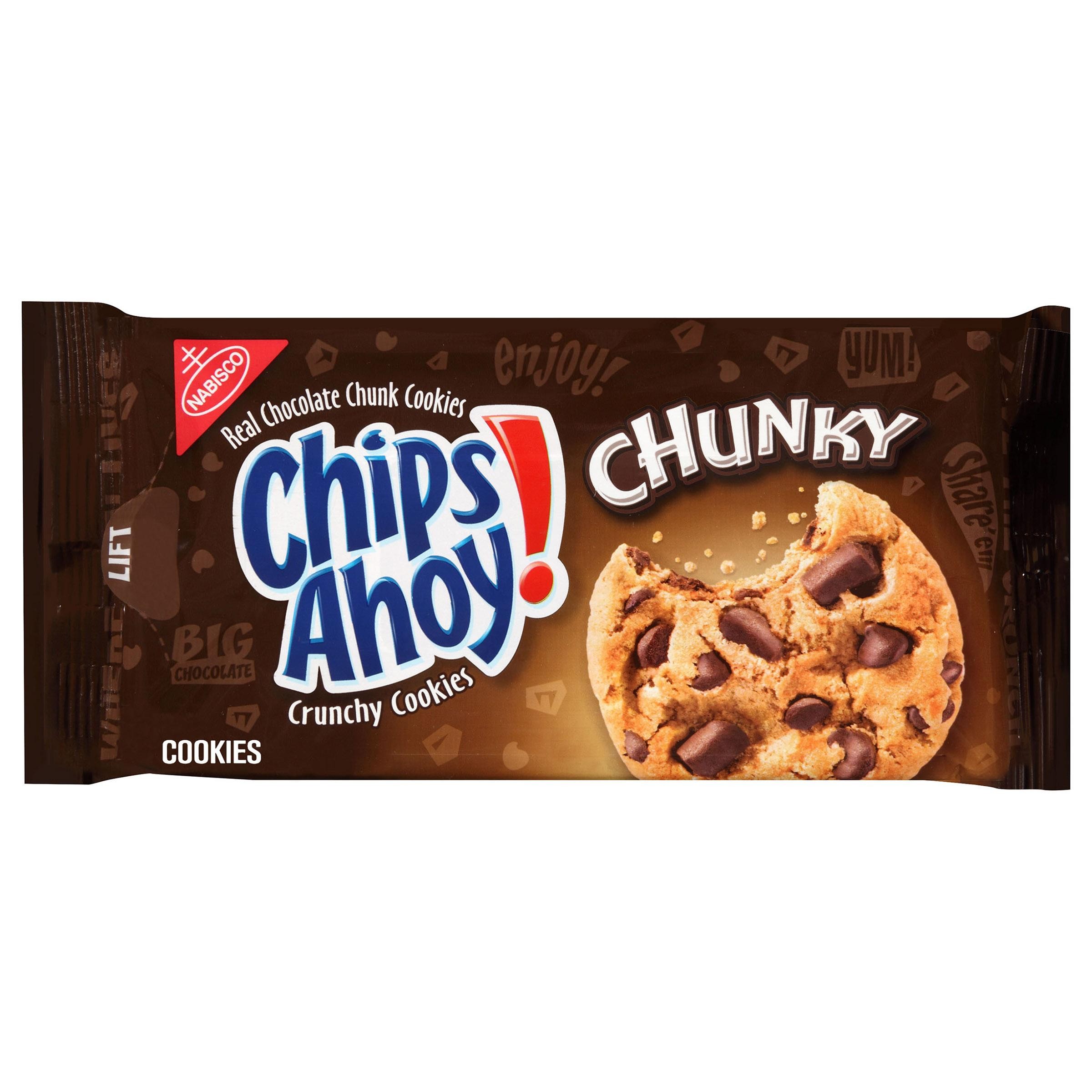 Chips Ahoy Chunky Chocolate Chip Cookies Chocolate Chunk - 11.75 Oz