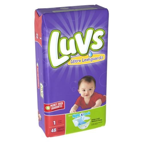 Luvs Diapers Size 1  48 Count (Select for More Options)