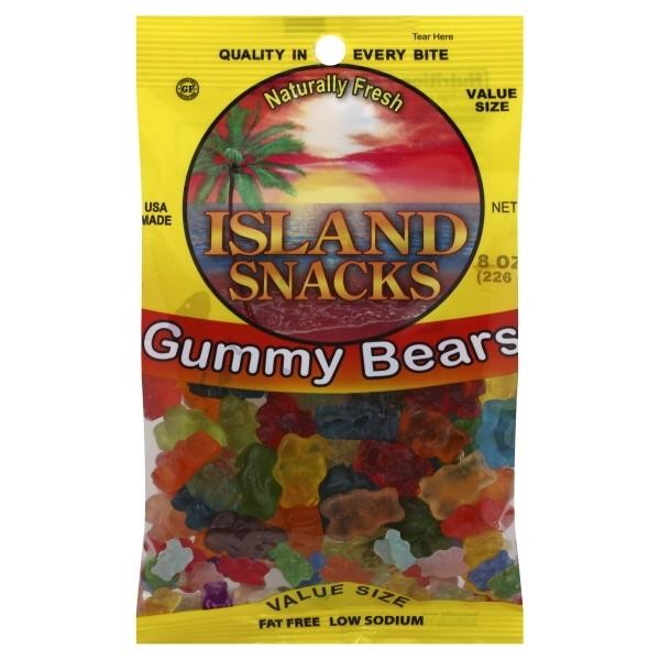 Island Snacks Gummy Bears