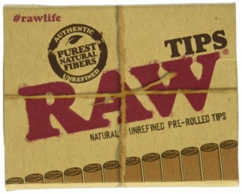 RAW Pre-Rolled Rolling Tips 21ct