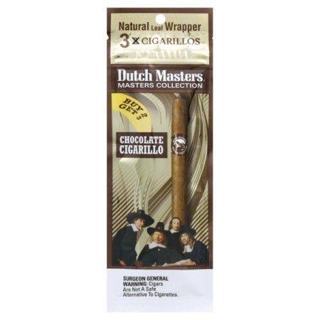 Dutch Masters Dm Md Chocolate Cigrlo Foil Pk