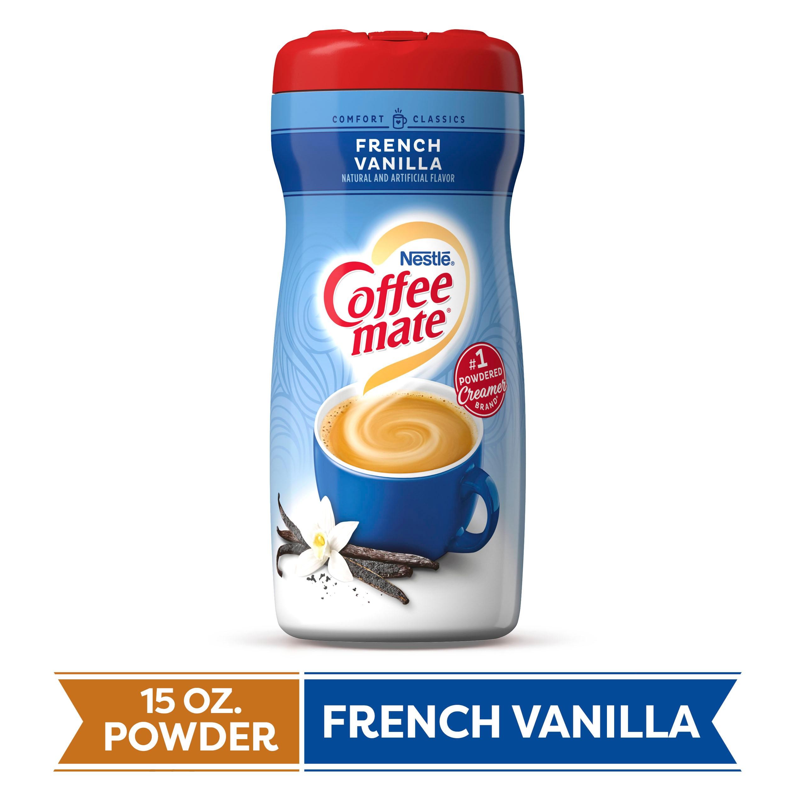 Â¬Ã Coffee-Mate Non-Dairy Powdered Creamer, French Vanilla, 15 Oz.