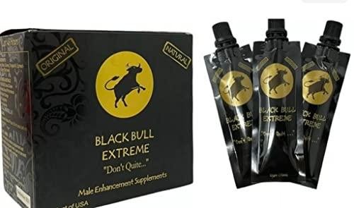 Black Bull Extreme Strength Dietary Supplement- 12 Sachet Male Enhancement