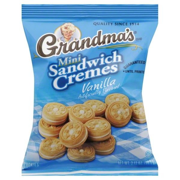 Grandma's Mini Vanilla Sandwich Cremes 2.12oz