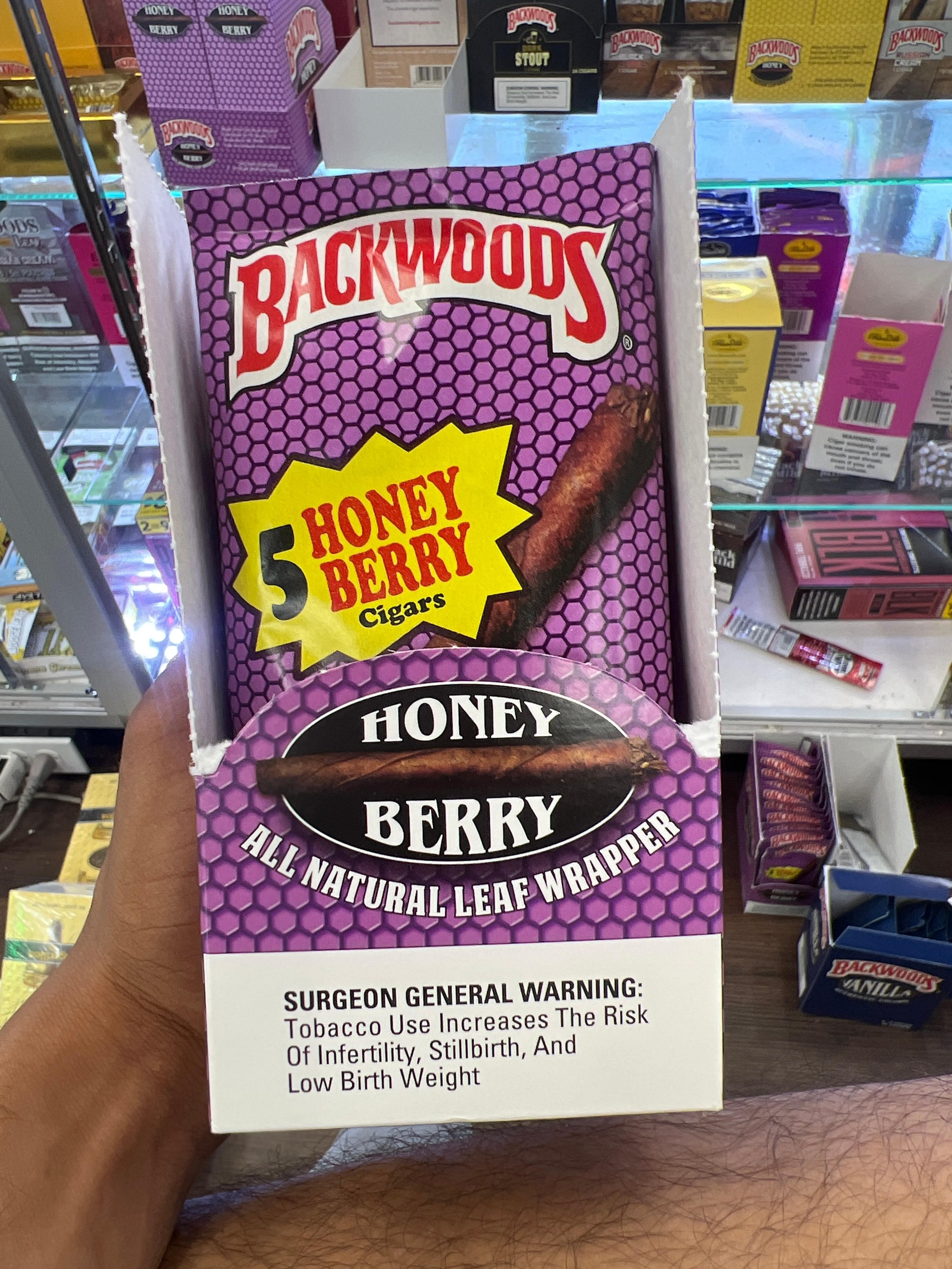 Backwoods 5Pk Honey Berry