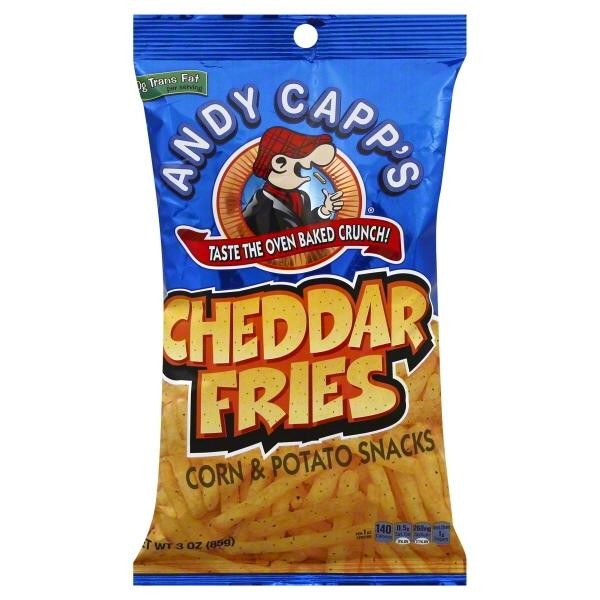 Andy Capp's Cheddar Flavored Fries - 3 Oz
