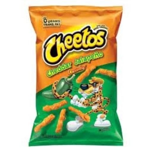 Cheetos Crunchy Cheddar Jalapeo Cheese Flavored Snacks 2 Oz. Bag